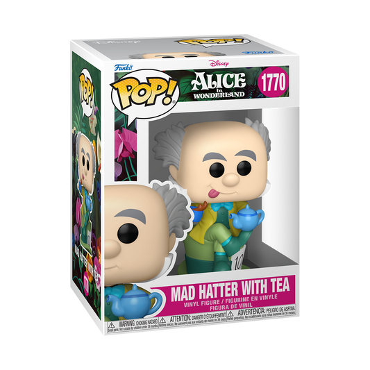 Funko Pop! Disney Alice in Wonderland Mad Hatter with Tea Vinyl Figure #1770