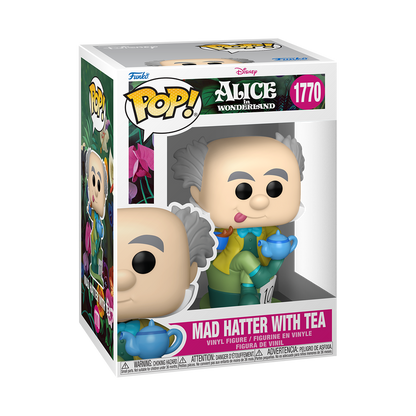 Funko Pop! Disney Alice in Wonderland Mad Hatter with Tea Vinyl Figure #1770