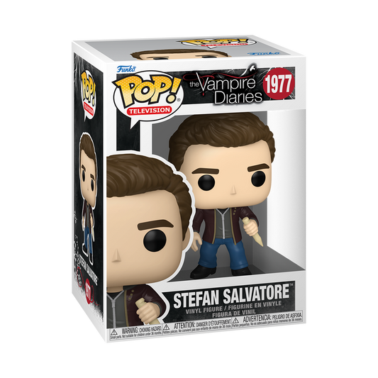 Funko Pop! The Vampire Diaries Stefan Salvatore Vinyl Figure #1977 (1 in 6 Chance of Chase)