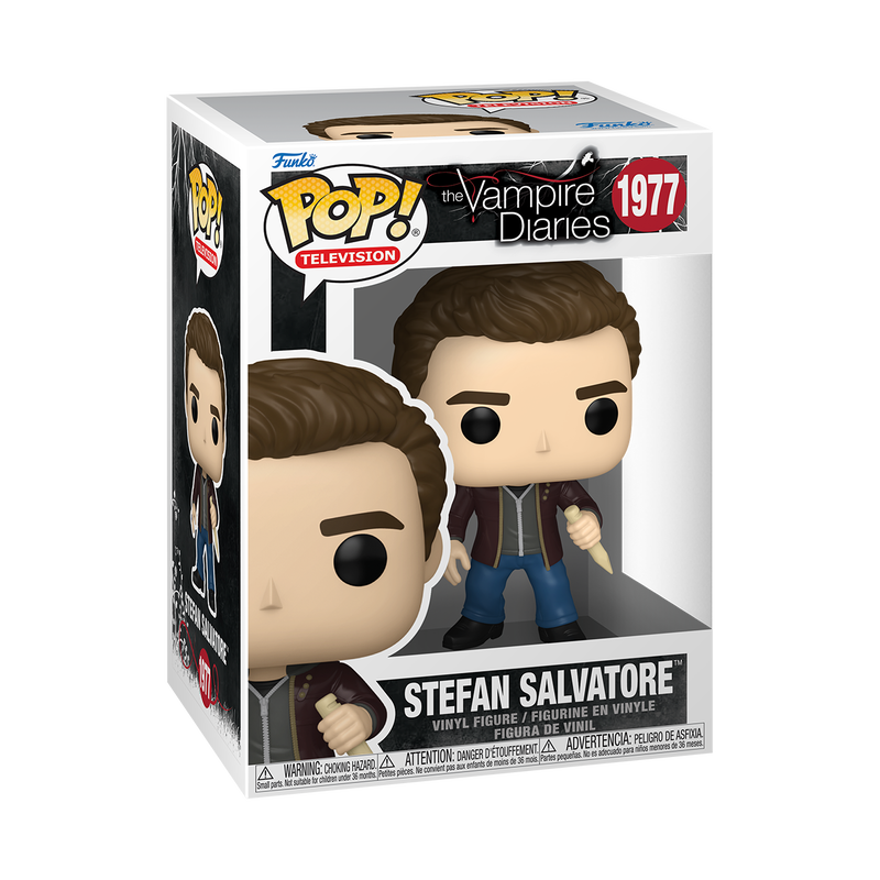 Funko Pop! The Vampire Diaries Stefan Salvatore Vinyl Figure #1977 (1 in 6 Chance of Chase)
