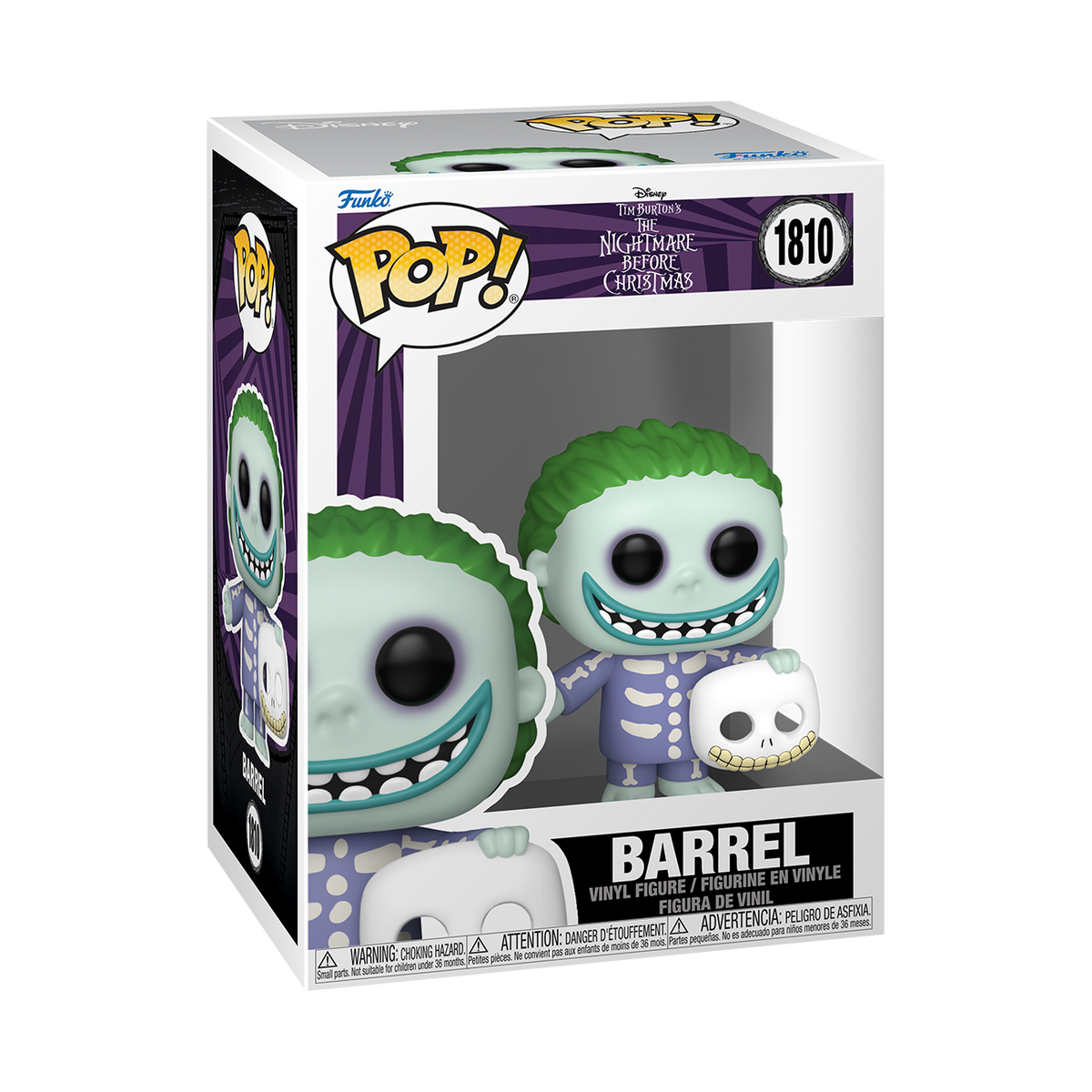 Funko Pop! Disney The Nightmare Before Christmas Barrel Vinyl Figure #1810