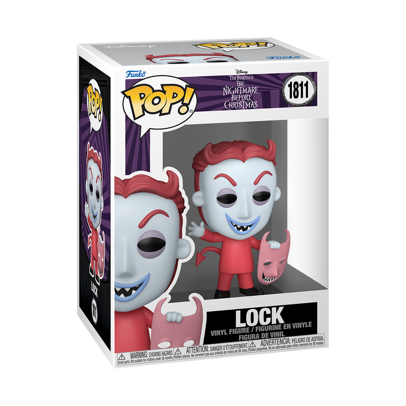 Funko Pop! Disney The Nightmare Before Christmas Lock Vinyl Figure #1811