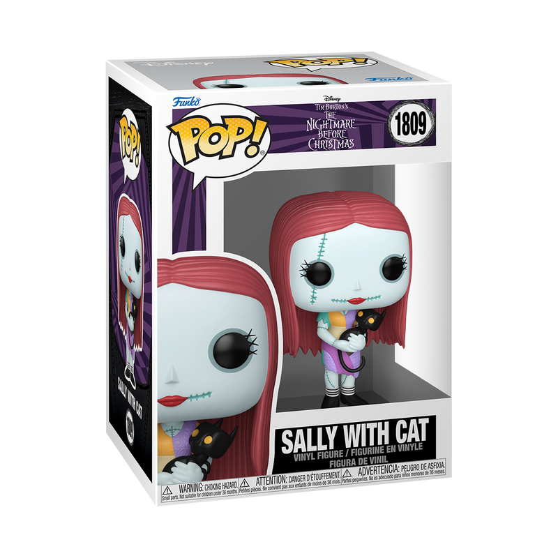Funko Pop! Disney The Nightmare Before Christmas Sally with Cat Vinyl Figure #1809
