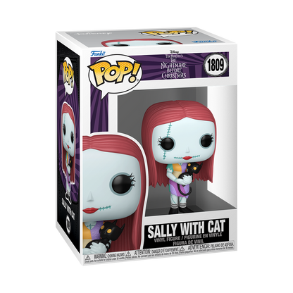 Funko Pop! Disney The Nightmare Before Christmas Sally with Cat Vinyl Figure #1809