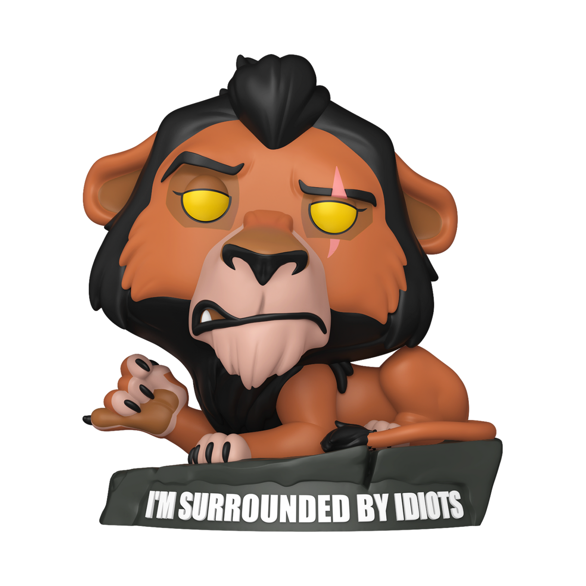 Funko Pop! Disney Villains The Lion King Scar Meme Vinyl Figure #1801