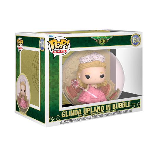 Funko Pop! Rides Wicked Glinda Upland in Bubble Vinyl Figure #154