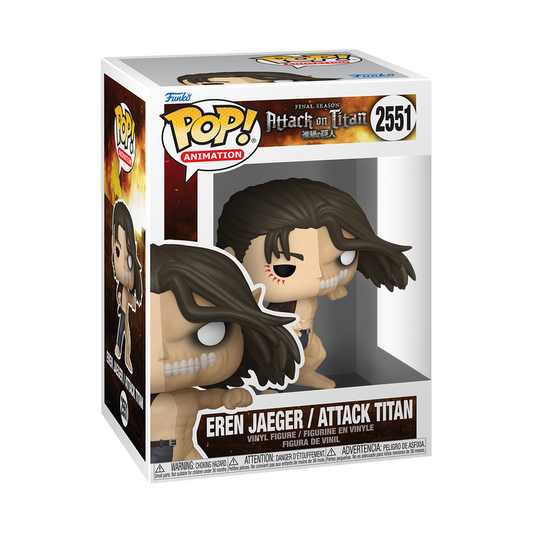 Funko Pop! Animation Attack on Titan Eren Jaeger / Attack Titan Split Vinyl Figure #2551