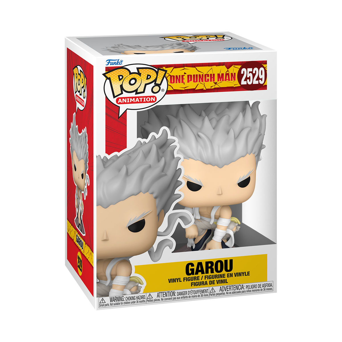 Funko Pop! Vinyl Animation One Punch Man Garou #2529 Vinyl Figure (1 Inch 6 Chance of Chase) #2529 (1 in 6 Chance of Chase)