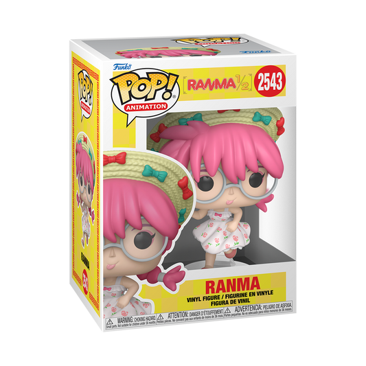 Funko Pop! Animation Ranma ½ Ranma (Floral Dress) #2543 (1 in 6 Chance of Chase)