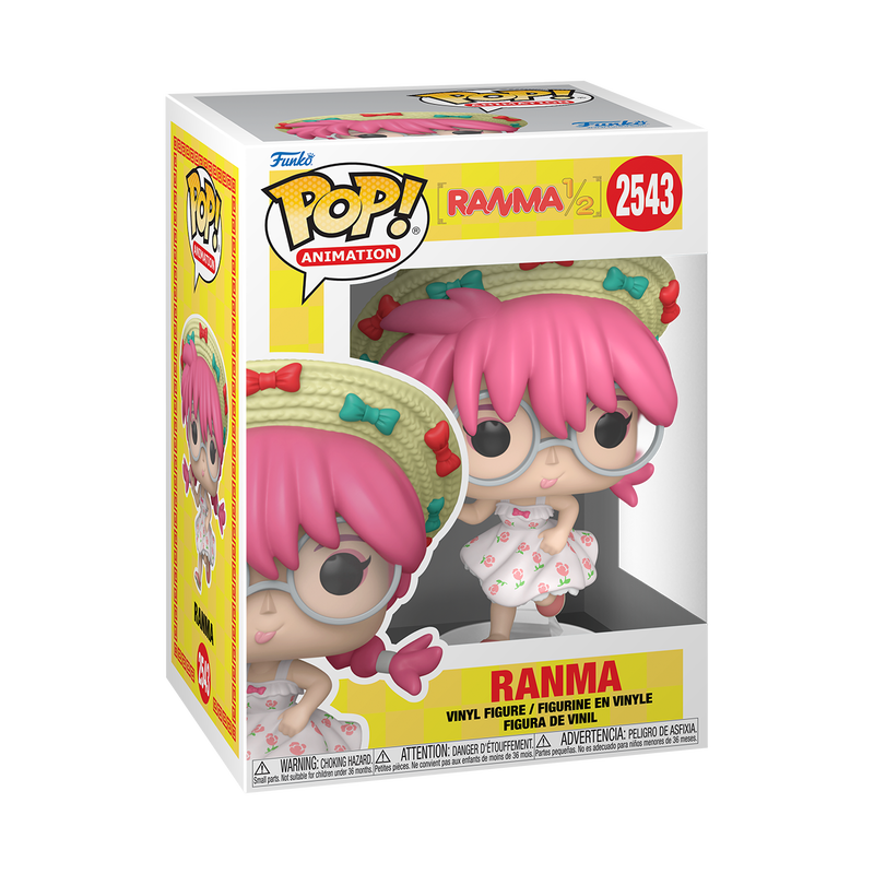 Funko Pop! Animation Ranma ½ Ranma (Floral Dress) #2543 (1 in 6 Chance of Chase)