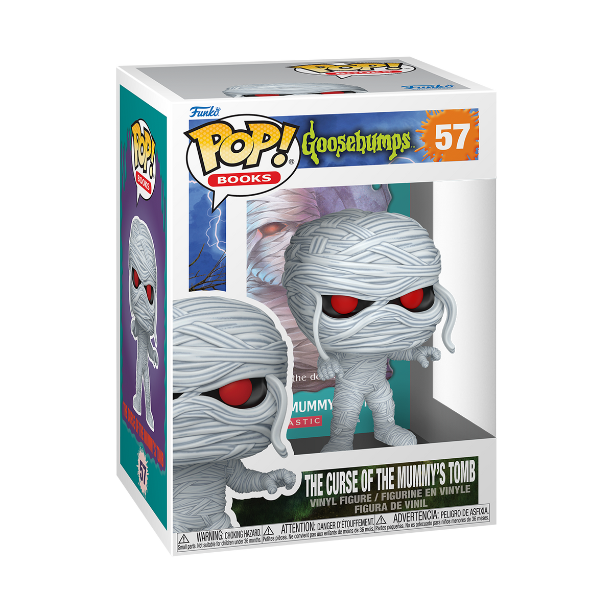 Funko Pop! Books Goosebumps The Curse of the Mummy's Tomb Vinyl Figure #57