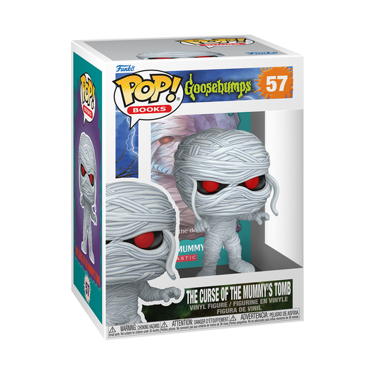 Funko Pop! Books Goosebumps The Curse of the Mummy's Tomb Vinyl Figure #57