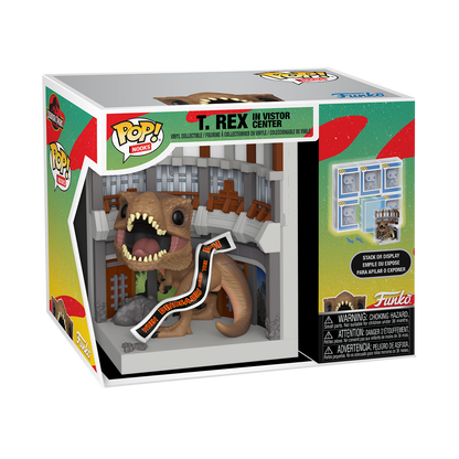 Funko Pop! Nooks Jurassic Park T. Rex in Visitor Center Vinyl Diorama