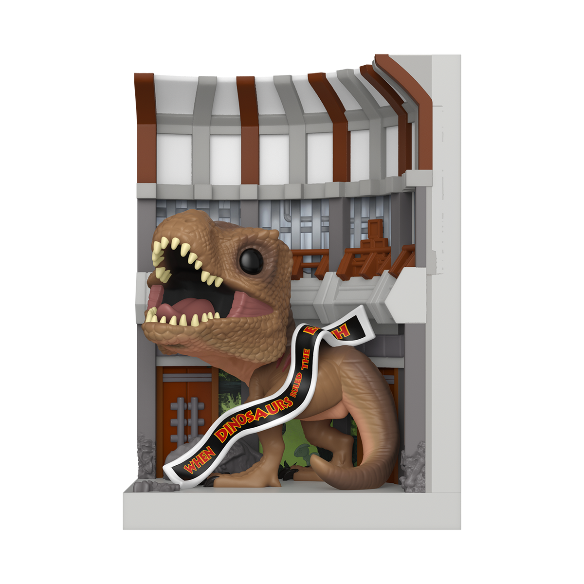 Funko Pop! Nooks Jurassic Park T. Rex in Visitor Center Vinyl Diorama