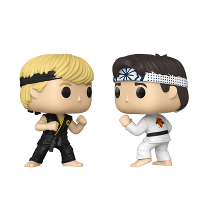 Funko Pop! Movies: The Karate Kid – Johnny & Daniel Vinyl Figure 2-Pack