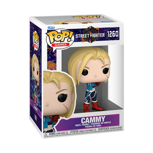 Funko Pop! Games Street Fighter 6 Cammy Vinyl Figure #1260