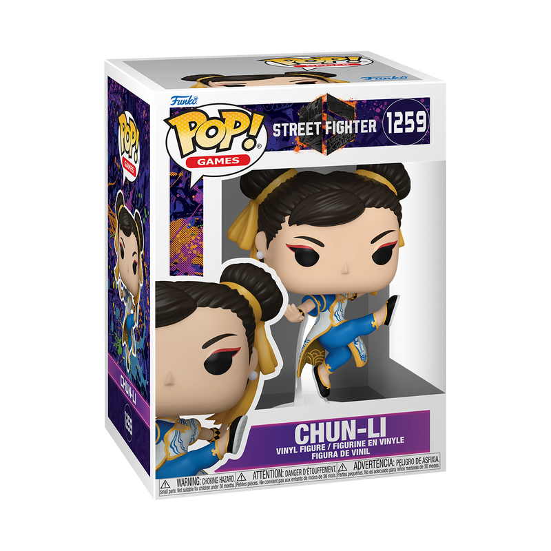Funko Pop! Vinyl Games Street Fighter 6 Chun Li #1259 Vinyl Figure #1259