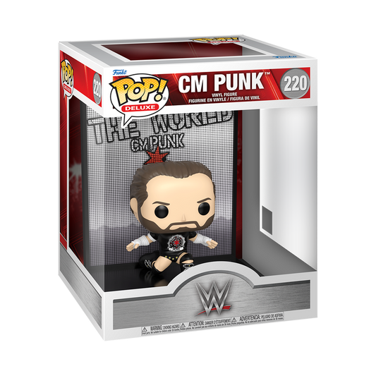 Funko Pop! Deluxe WWE CM Punk Vinyl Figure #220