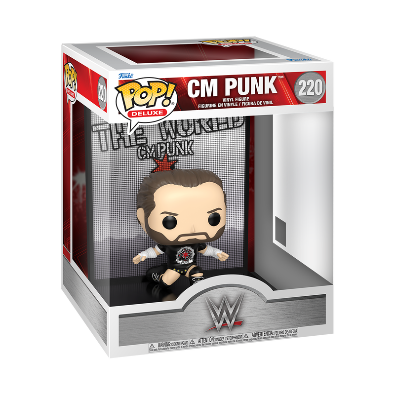 Funko Pop! Deluxe WWE CM Punk Vinyl Figure #220