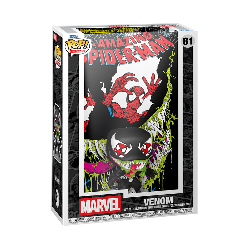 Funko Pop! Comic Covers Marvel Venom – The Amazing Spider-Man #346 Figure #81