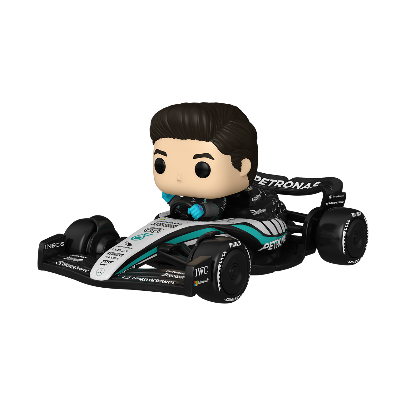 Funko Pop! Rides Super Deluxe Mercedes-AMG Petronas George Russell with Racing Car #159