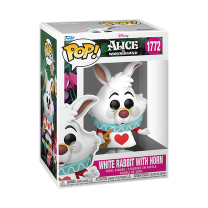 Funko Pop! Disney Alice in Wonderland White Rabbit with Horn Vinyl Figure #1772
