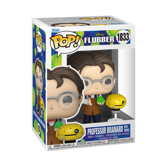 Funko Pop! & Buddy Disney Flubber Professor Brainard with Weebo (1 in 6 Chance of Chase)