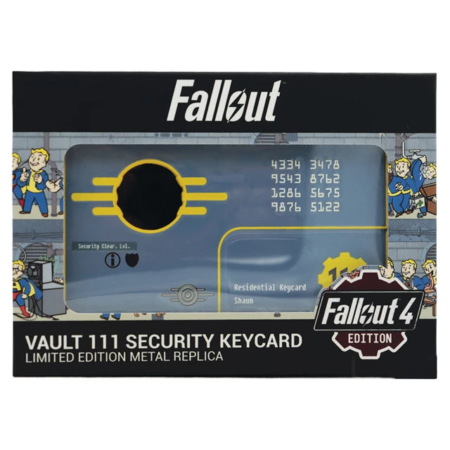 Fallout 4 Vault 111 Limited Edition Security Keycard Replica (Disc)