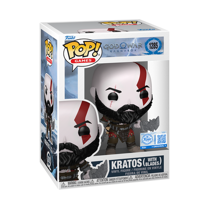 Funko Pop! Vinyl God of War Kratos with Blades #1285 Vinyl Figure #1285