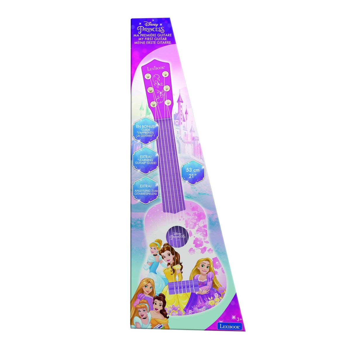 Lexibook Disney Princess My First Guitar 53 cm Toy Guitar