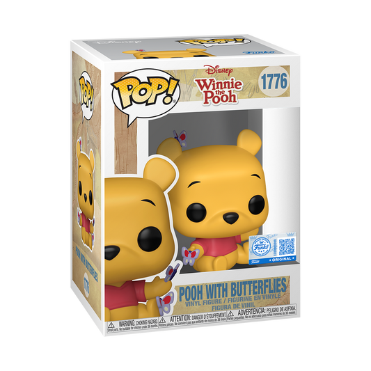 Funko Pop! Disney Winnie the Pooh with Butterflies Vinyl Figure #1776 – Exclusive