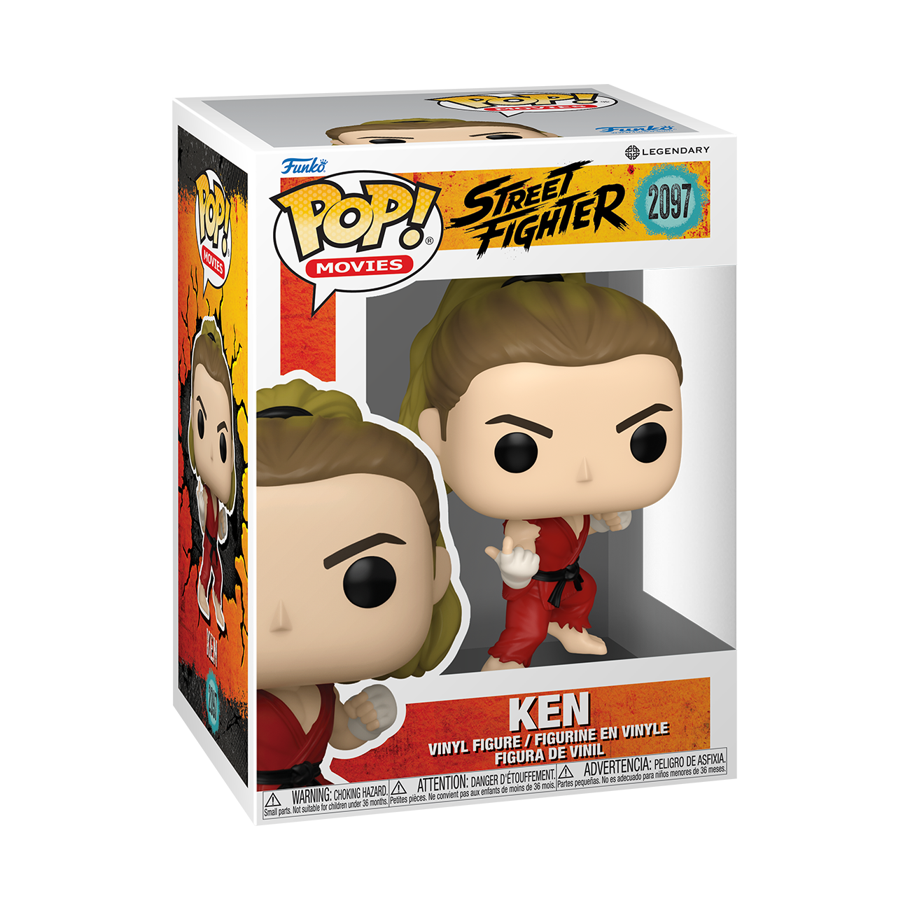 Funko Pop! Movies Street Fighter Ken Vinyl Figure #2097
