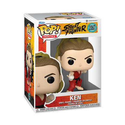 Funko Pop! Movies Street Fighter Ken Vinyl Figure #2097