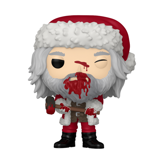 Funko Pop! Movies Violent Night Santa Claus with Skullcrusher (Bloody) #2149