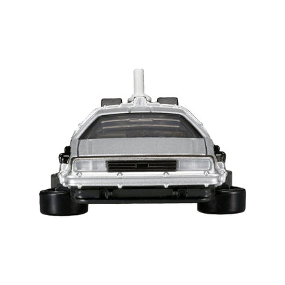 TOMICA Premium Unlimited 11 Back to the Future Part II Time Machine – 944195 Front View lpr
