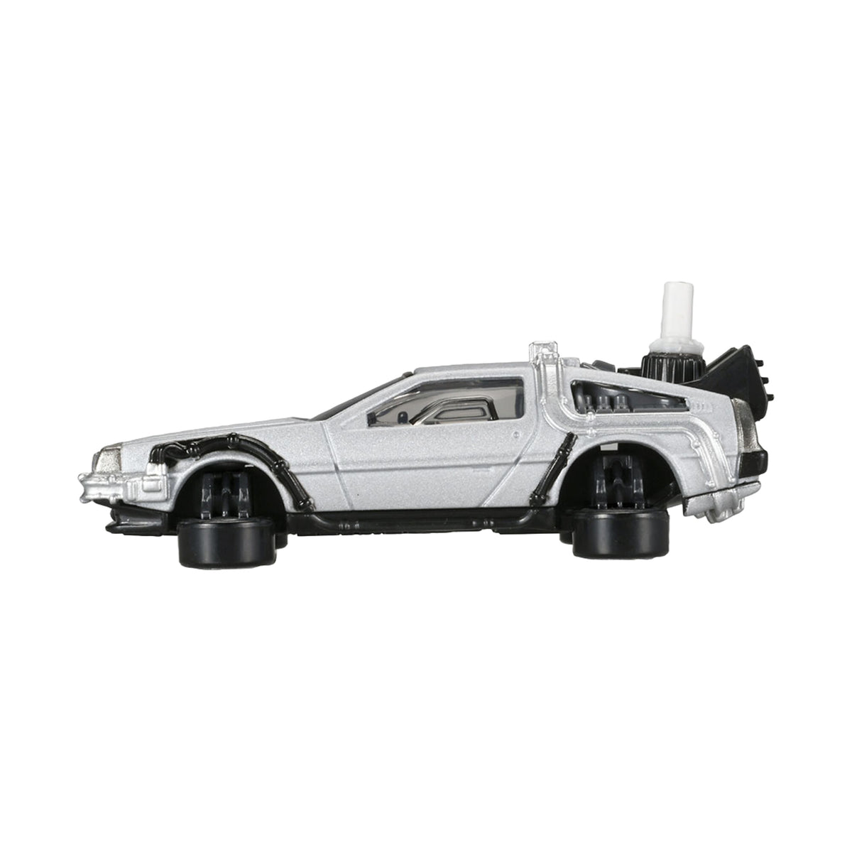 TOMICA Premium Unlimited 11 Back to the Future Part II Time Machine – 944195 Side Vew 1 lpr