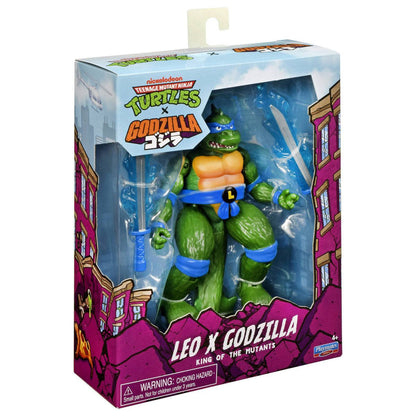 Teenage Mutant Ninja Turtles x Godzilla Leo x Godzilla Action Figure