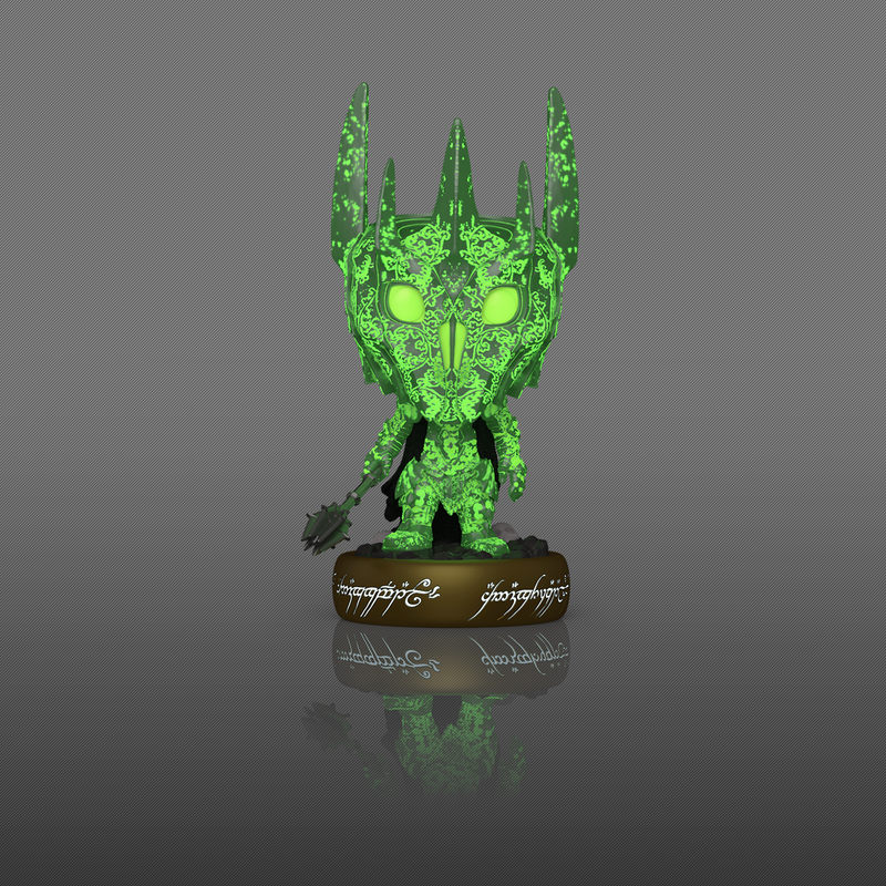 Funko Pop! Premium The Lord of the Rings Sauron with Weapon Glow Figure