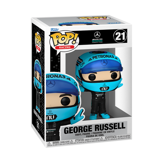 Funko Pop! Racing Mercedes-AMG Petronas George Russell (T-Pose) Vinyl Figure