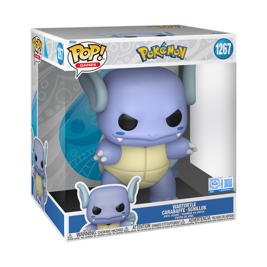 Funko Pop! Jumbo Pokémon Wartortle Vinyl Figure #1267