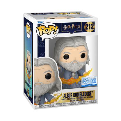 Funko Pop! Harry Potter Albus Dumbledore with Flames Vinyl Figure #212