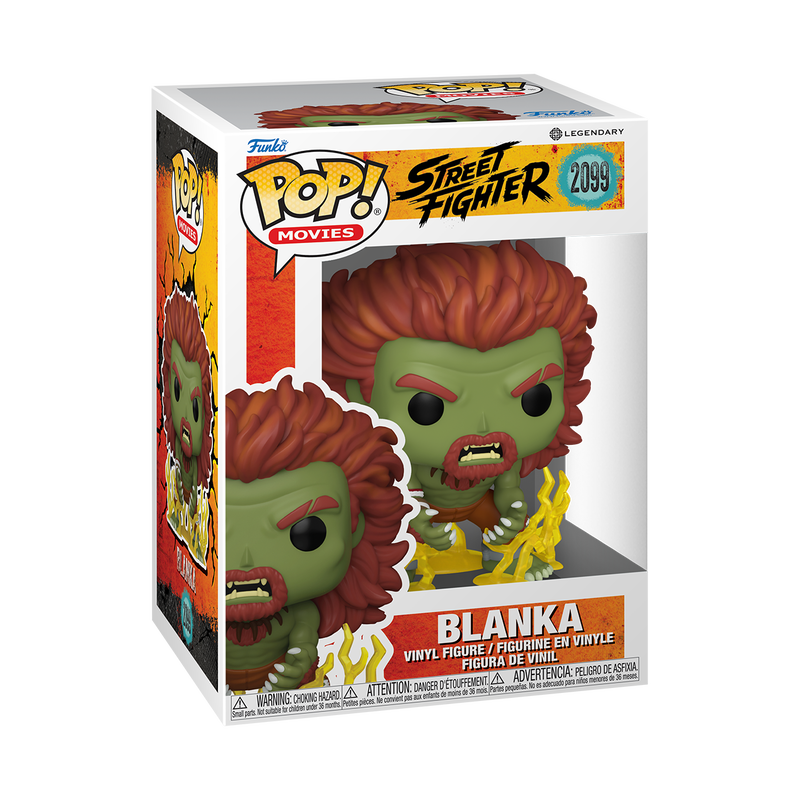 Funko Pop! Movies Street Fighter Blanka Vinyl Figure #2099