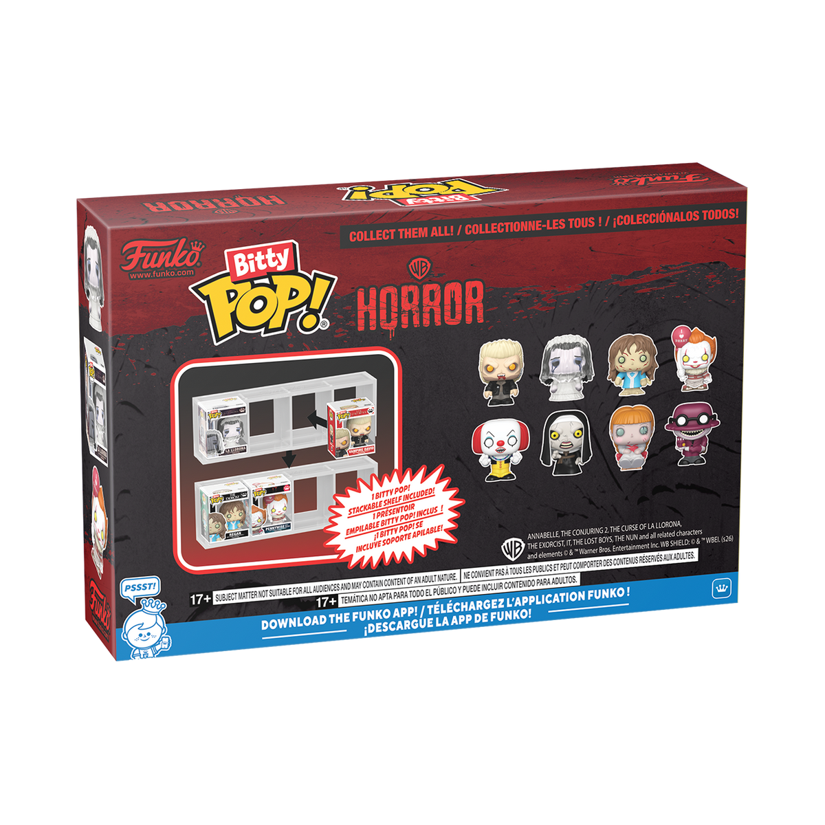 Funko Pop! Vinyl Funko Bitty POP! Horror: David 4 Pack