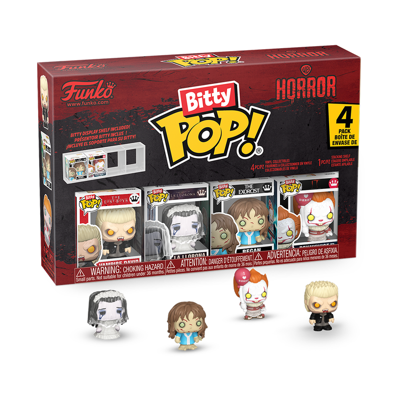 Funko Pop! Vinyl Funko Bitty POP! Horror: David 4 Pack