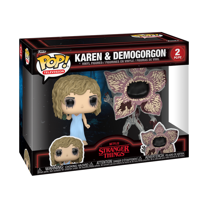 Funko Pop! Television Stranger Things Karen & Demogorgon 2-Pack