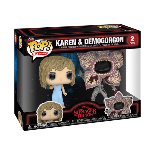 Funko Pop! Television Stranger Things Karen & Demogorgon 2-Pack