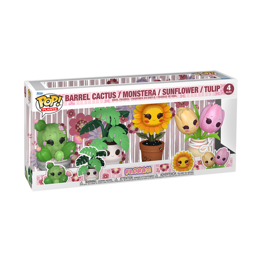 Funko Pop! Plants Flora Vinyl Figure 4-Pack