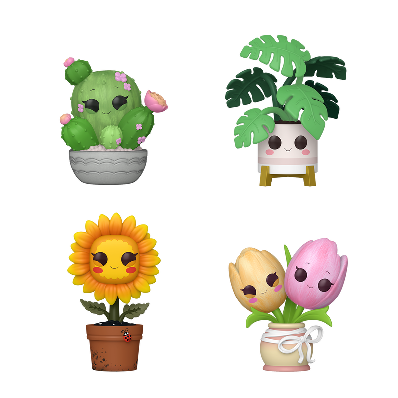 Funko Pop! Plants Flora Vinyl Figure 4-Pack