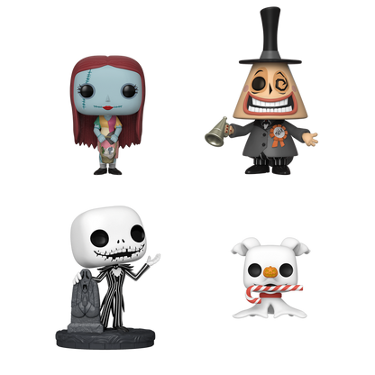 Funko Pop! Disney The Nightmare Before Christmas 4-Pack