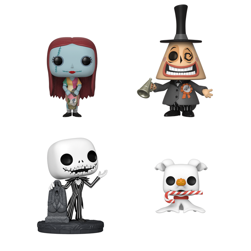 Funko Pop! Disney The Nightmare Before Christmas 4-Pack